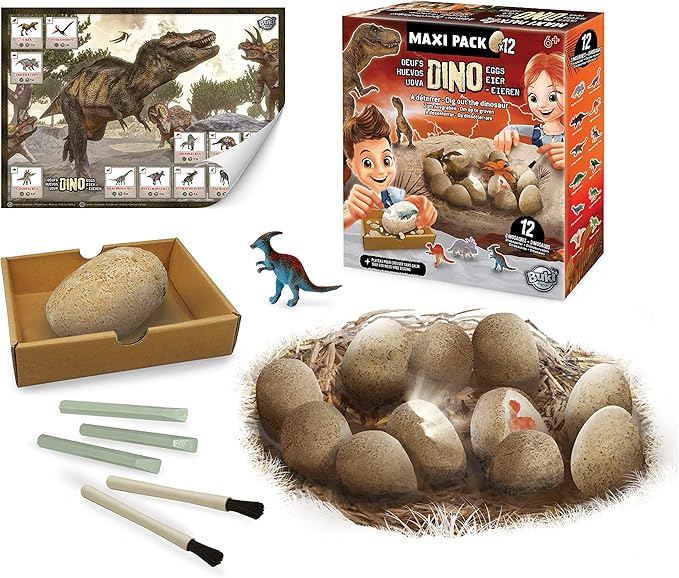 Buki Dino Mega Egg - Maxi Pack X12 2138 - Image 6