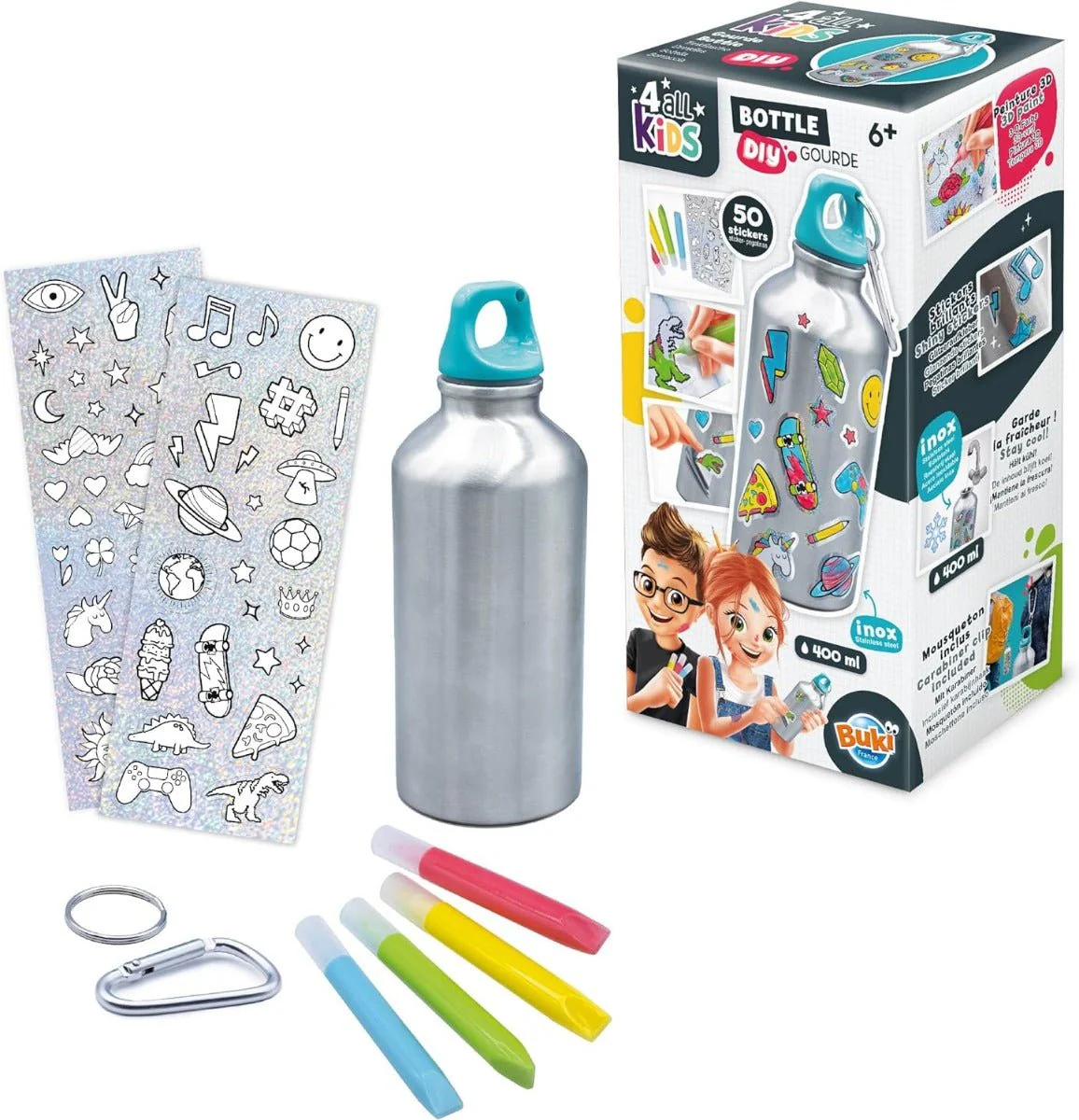 Buki DIY Water Bottle FK001