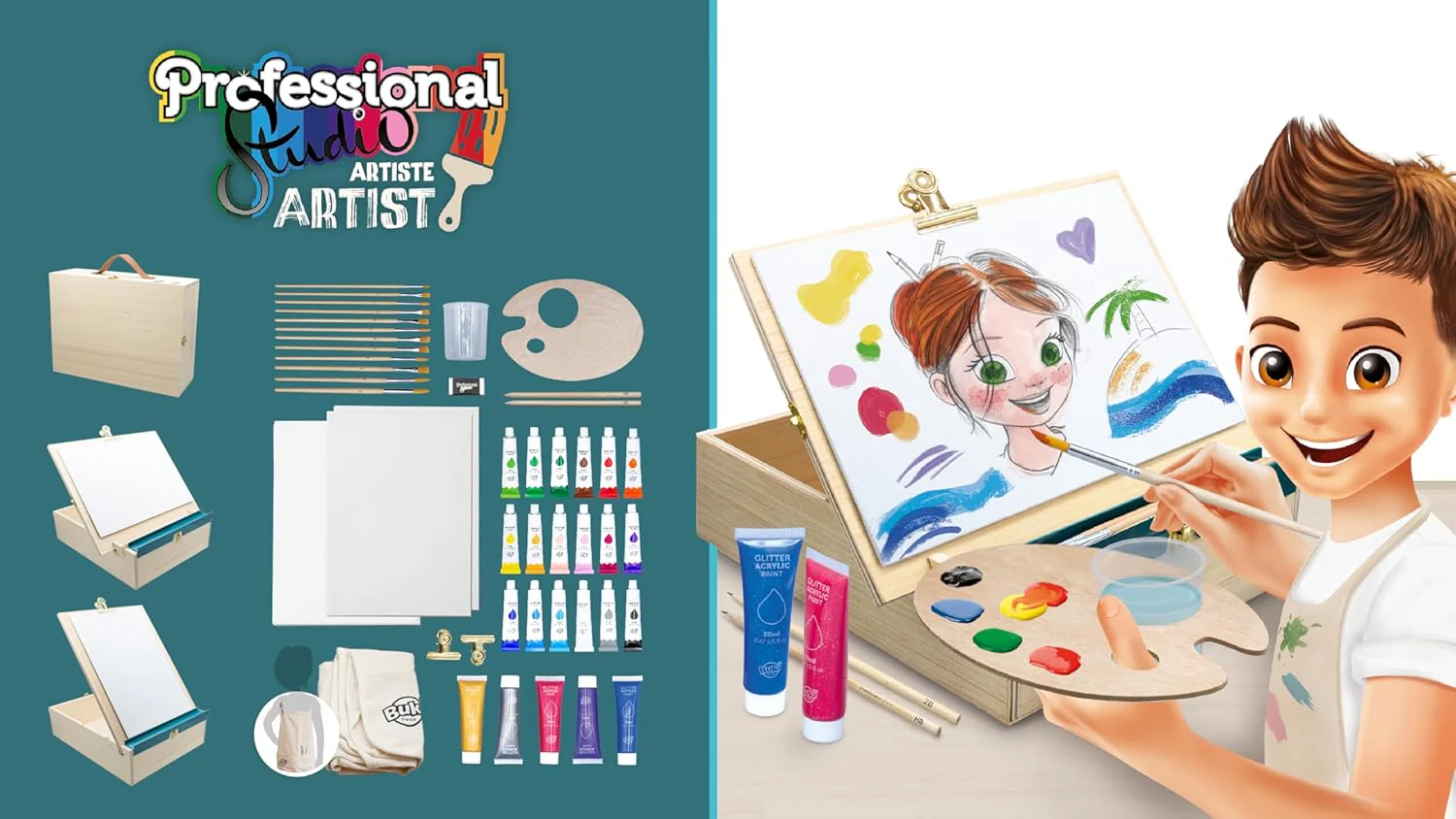 Buki France Professional Artist Studio Set 5440 - Image 7