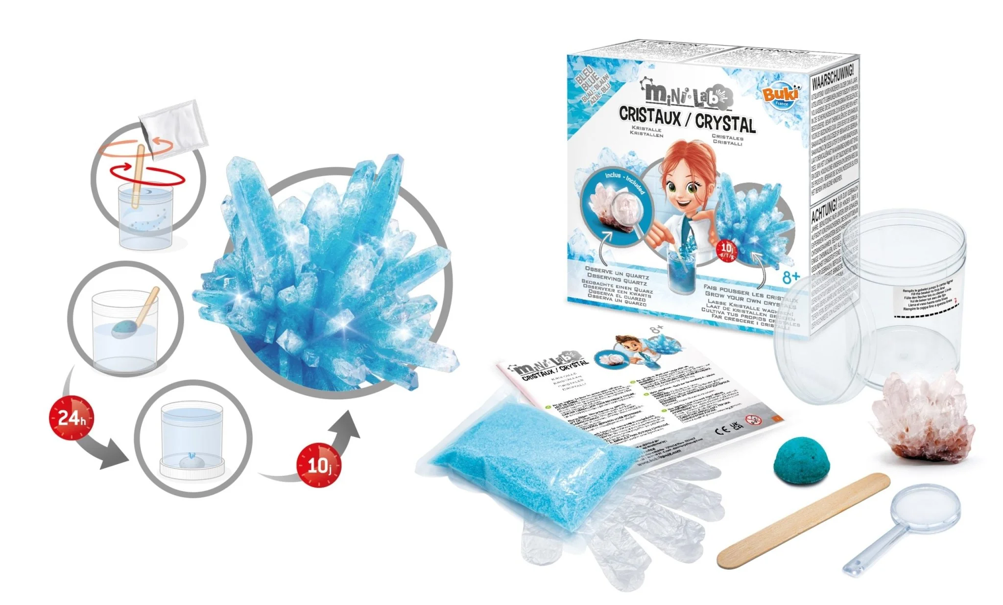 Buki Mini Lab Crystals 3006BLU - Image 4