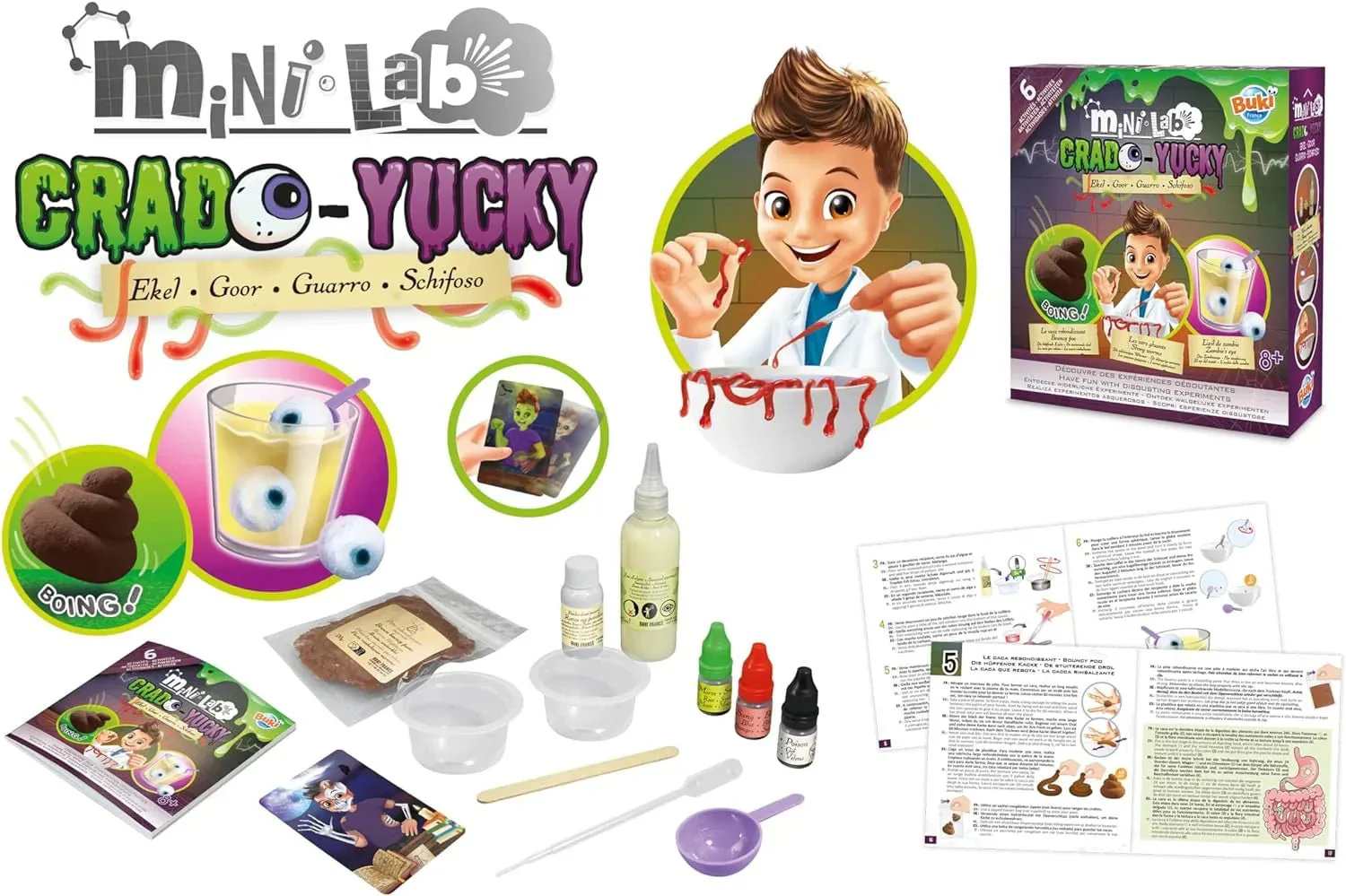 Buki Mini Lab Yucky Science 3017 - Image 2