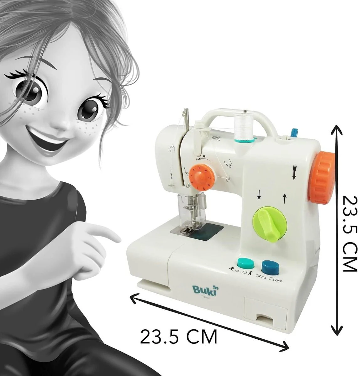 Buki Professional Studio Couture-Sewing Machine 5410 - Image 9