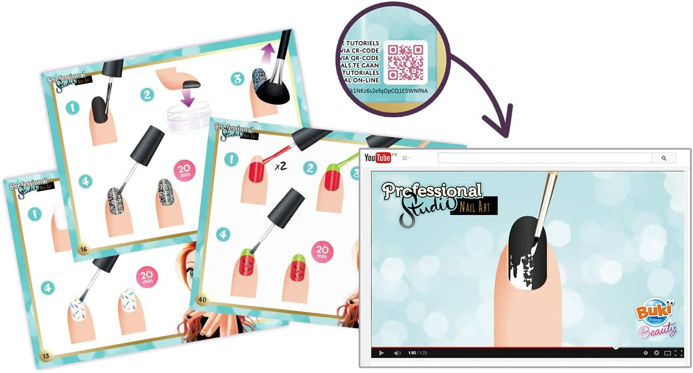 Buki Professional Studio Nail Art 5404