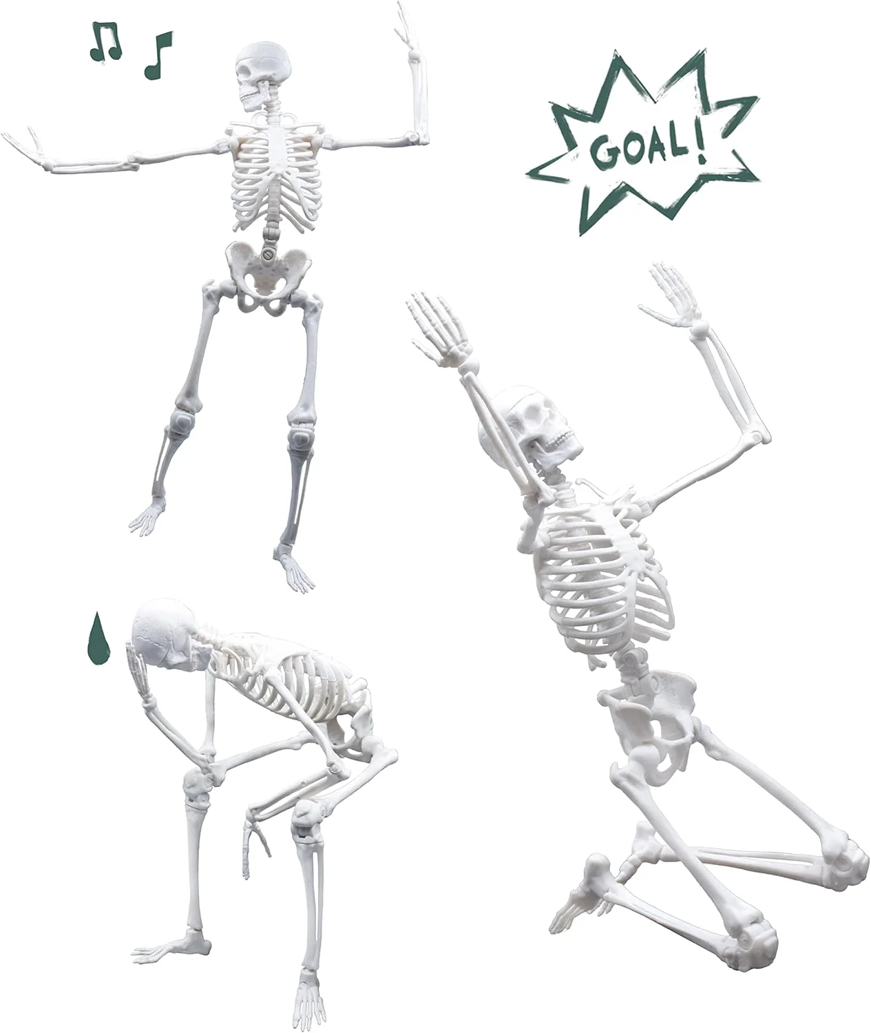 Buki Skeleton 45 cm 2180BK - Image 6