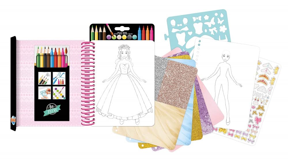 Buki Sketchbook – Princess Dresses CM101 - Image 2