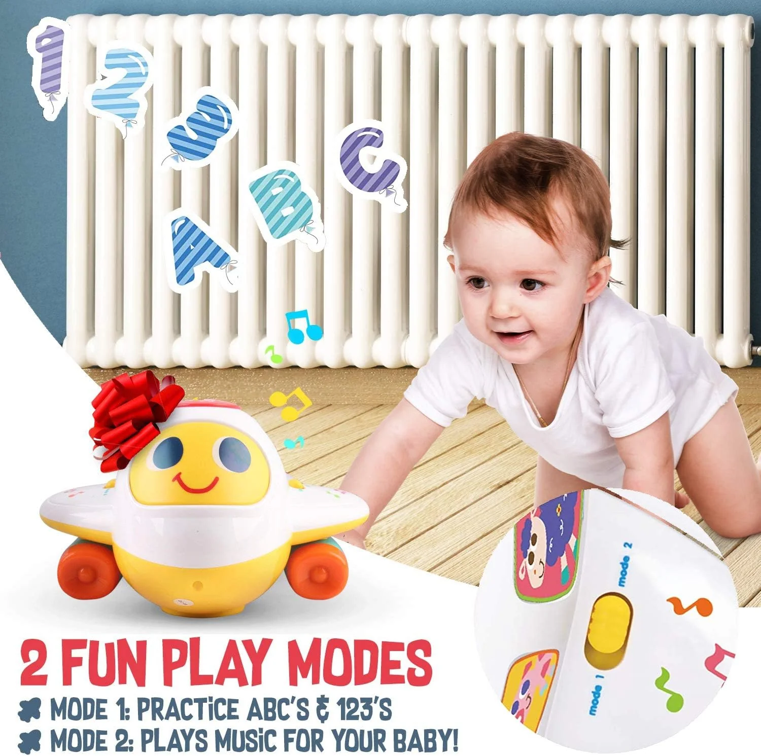 Bump 'n Go Learning Plane 6103 - Image 5