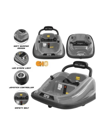 Bumper Car Grey 6688 - Image 2