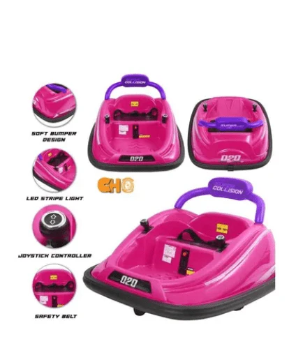 Bumper Car Pink 6688 - Image 2