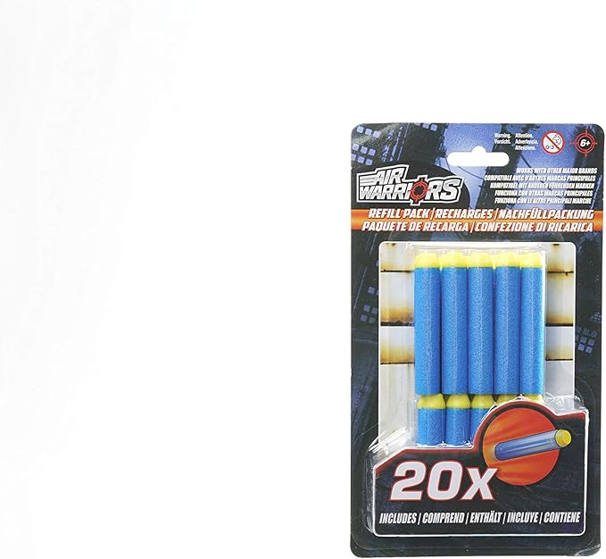 Buzz Bee Toys Air Warriors 16 Dart Refill Pack
