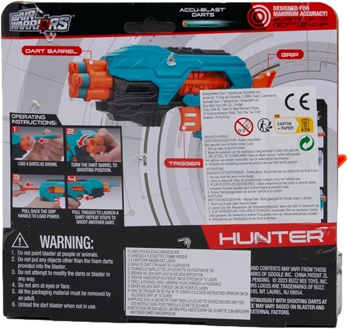 Buzz Bee Toys Air Warriors Hunter 64553 - Image 2