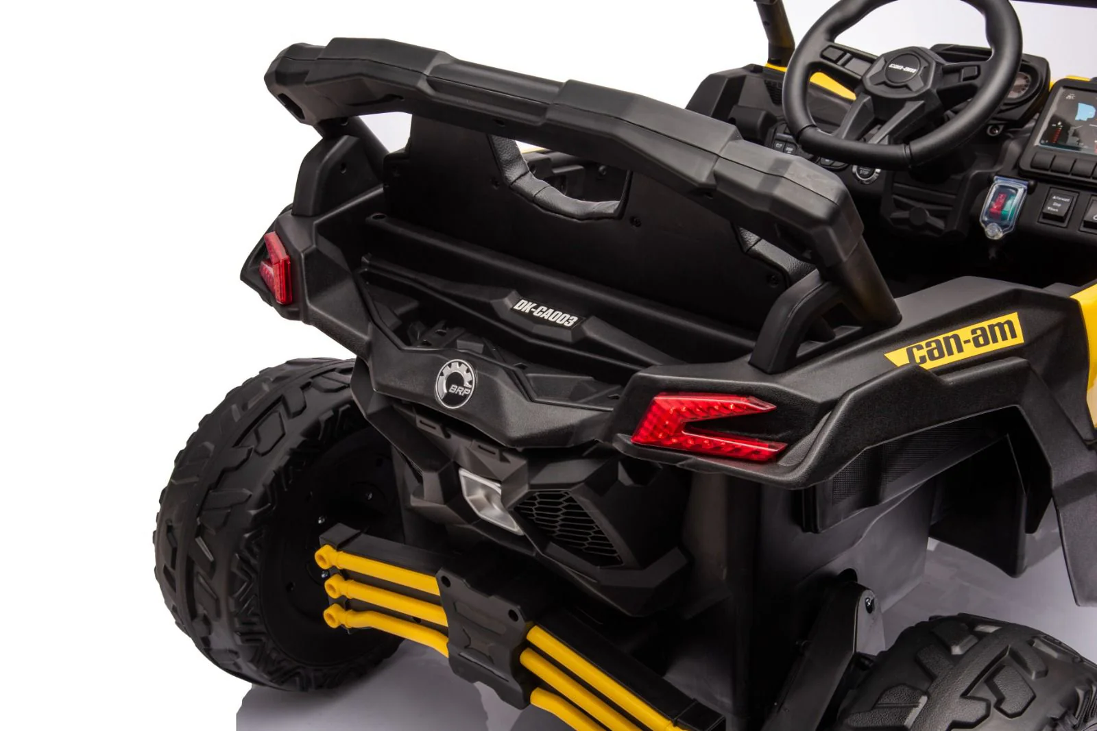 Can-Am Maverick Turbo RR 12V 10AH/4M Yellow DKCA003 - Image 3