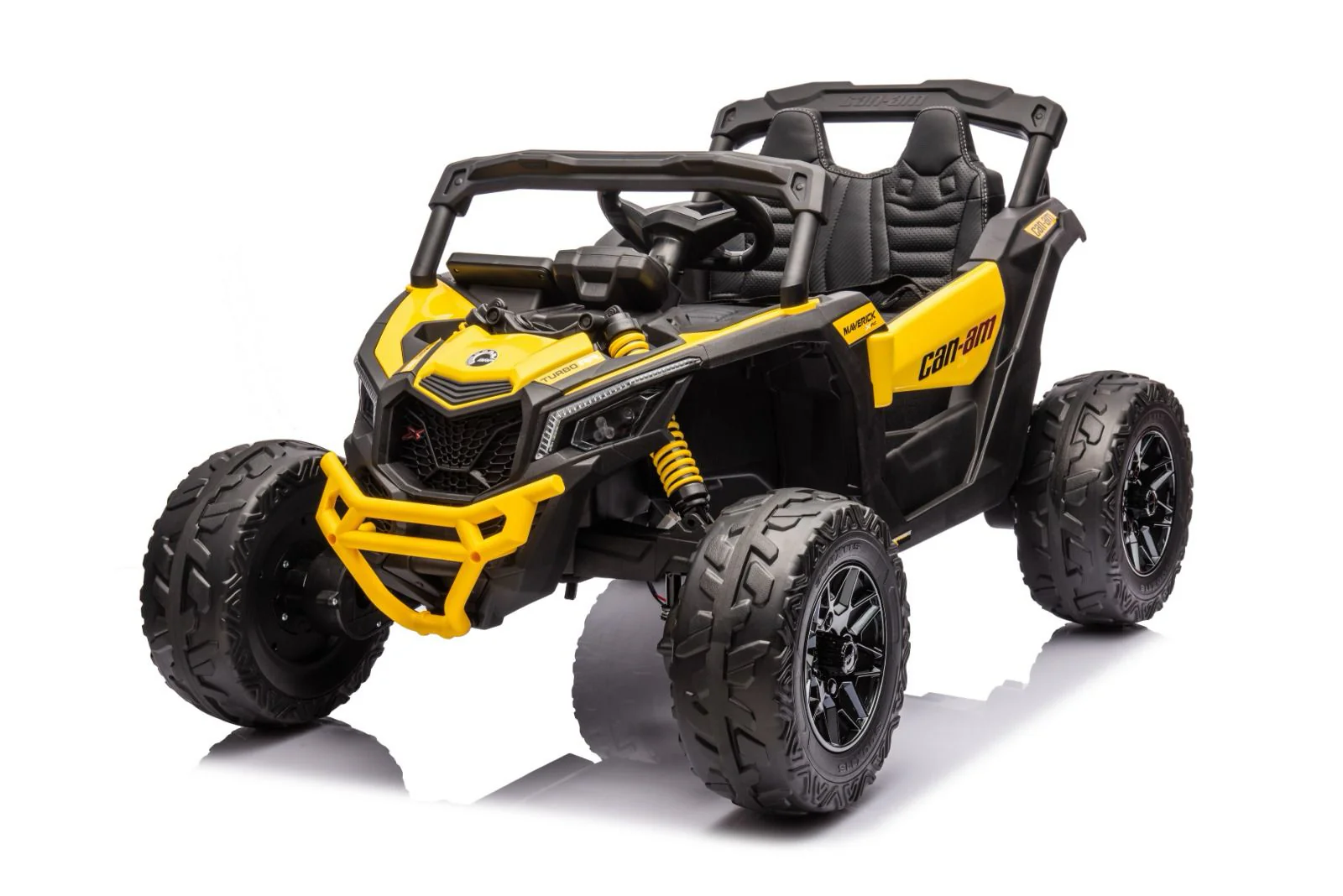 Can-Am Maverick Turbo RR 12V 10AH/4M Yellow DKCA003 - Image 5