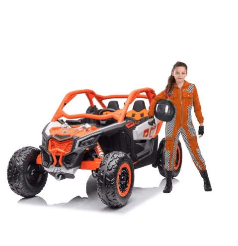 Can-Am Maverick Turbo RR Truck Plastic 12V14AH/4M Orange DK-CA001