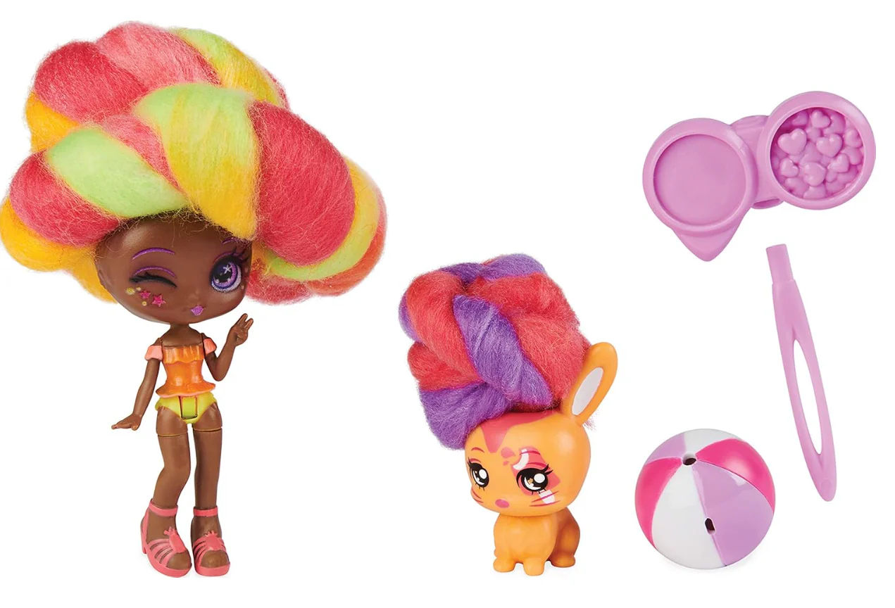 Candy Locks Scented Doll & Pet Asst 6056250 - Image 2