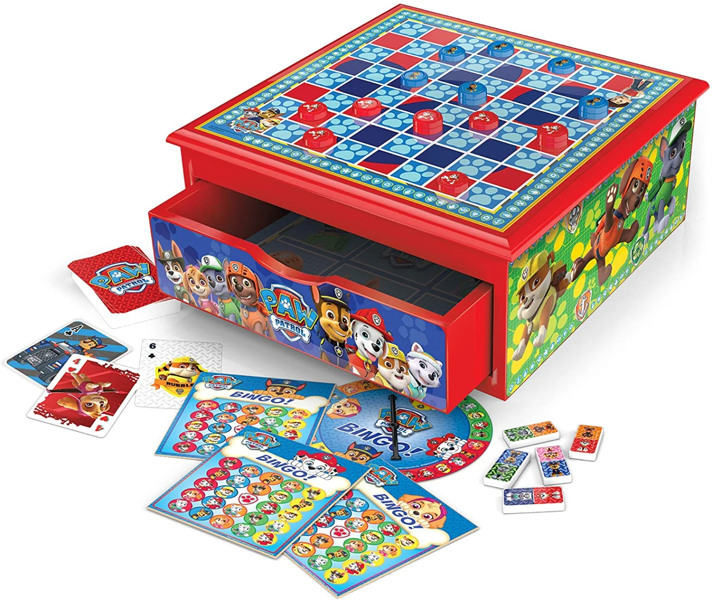 Cardinal Games Paw Patrol 7 Game House Multicoloured 6039892 - Image 3