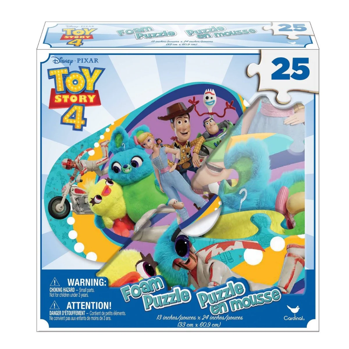 Cardinal Toystory 4 Foam Puzzle 25 Piece 6053005