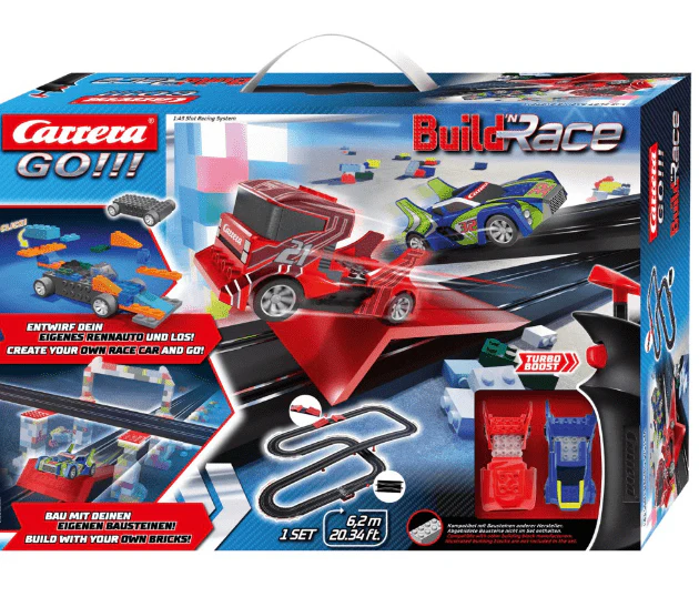 Carrera GO! Build 'n Race - Racing Set 6.2m 62531