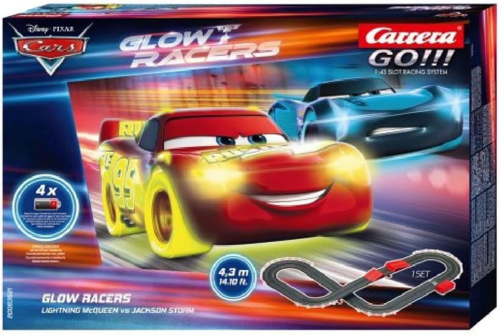 Carrera Go! Disney Cars Glow Racers 4.3m 63521 - Image 4