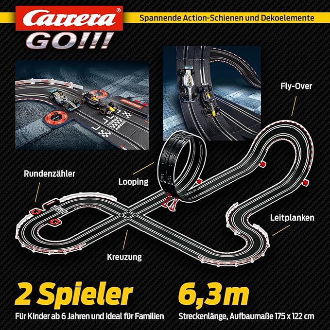 Carrera GO! Max Performance Trackset 6.3M 62548 - Image 3