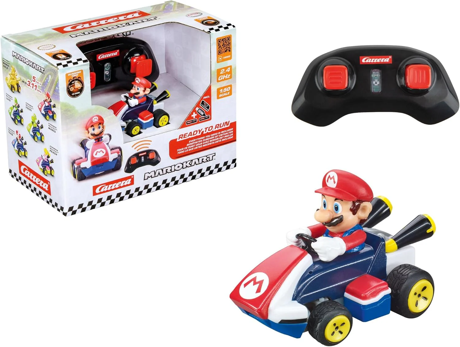 Carrera Mario Kart Mini RC Mario 430032U