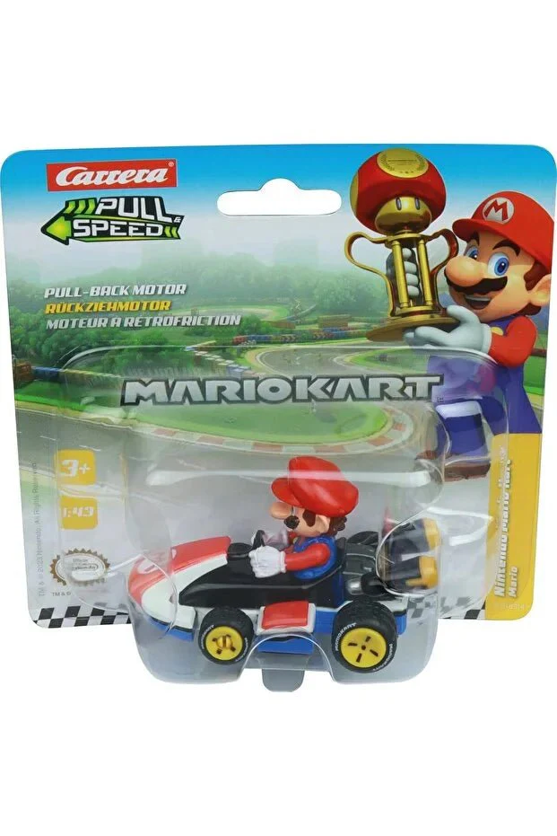 Carrera Pull N Speed Mario Kart 8 - Mario Blister 18404 - Image 2
