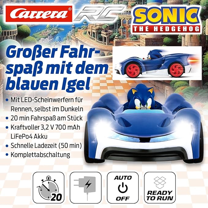 Carrera RC Sonic The Hedgedog Sonic Racer - Image 3