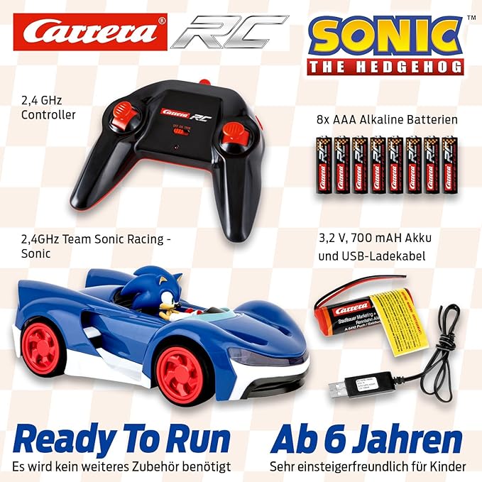 Carrera RC Sonic The Hedgedog Sonic Racer - Image 6
