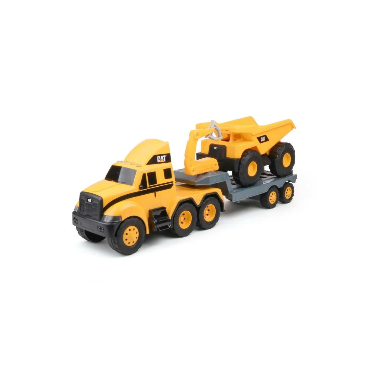 CAT Heavy Movers Flatbed Truck With Dump Truck 82739