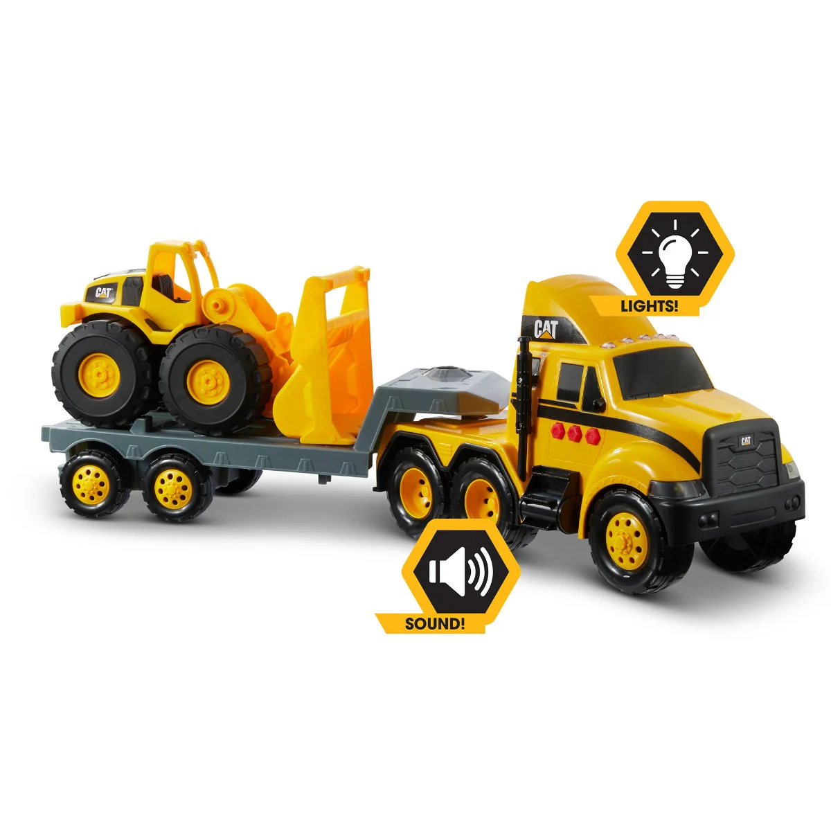 CAT Heavy Movers Flatbed With Bulldozer 82288 - Image 5
