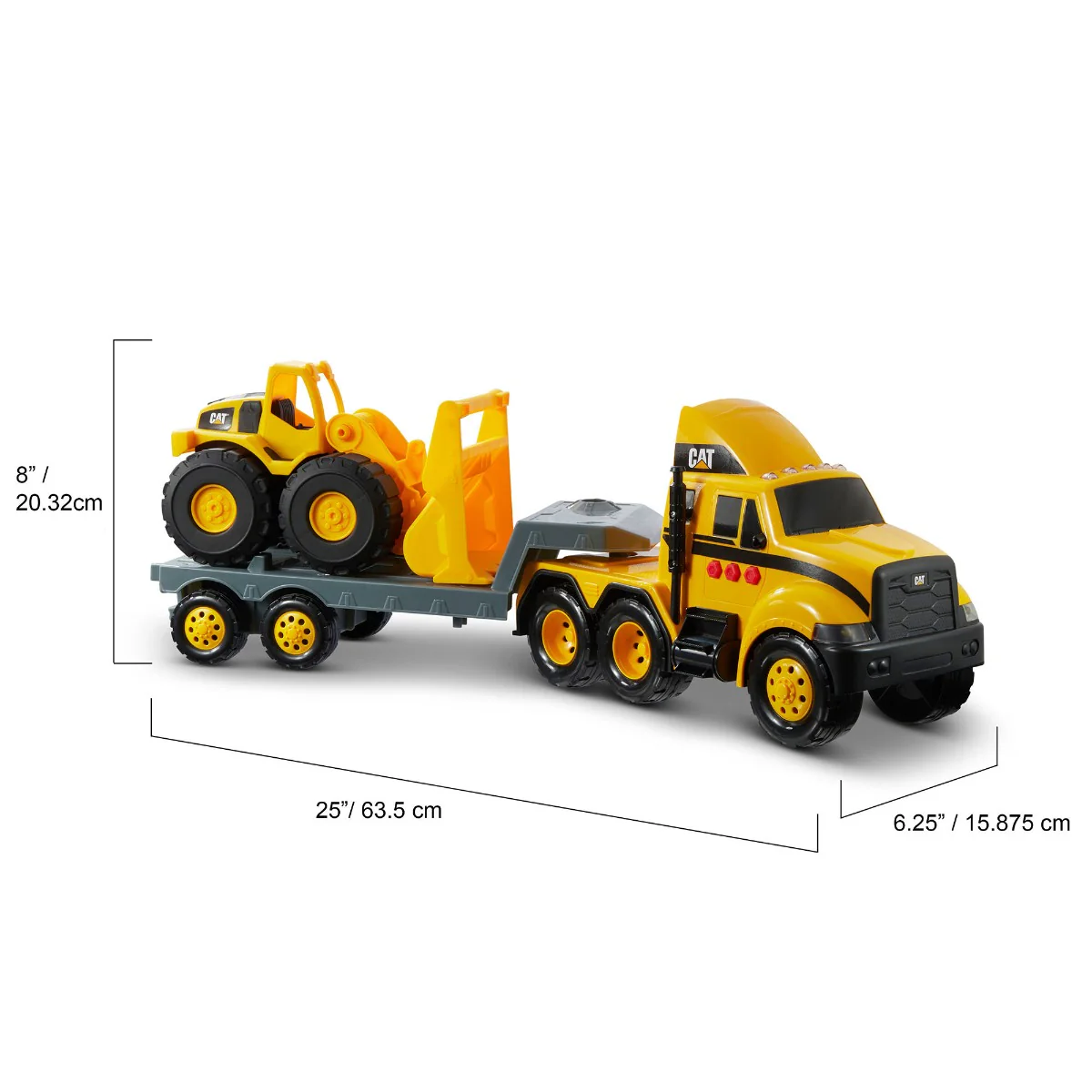 CAT Heavy Movers Flatbed With Bulldozer 82288 - Image 6