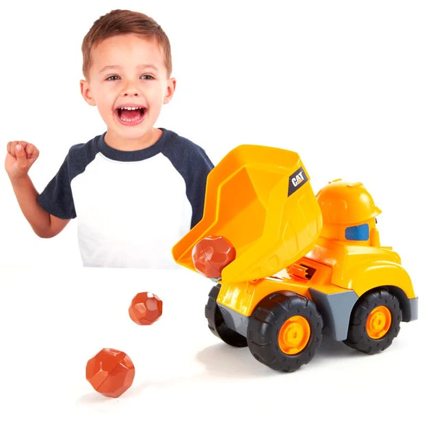 CAT Junior Crew Construction Buddies - Dump Truck with Boulders 82448/82452