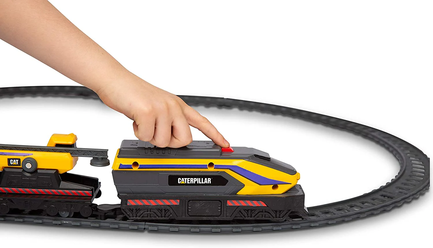 Cat Little Machines Power Tracks Train Set 82949 - Image 2