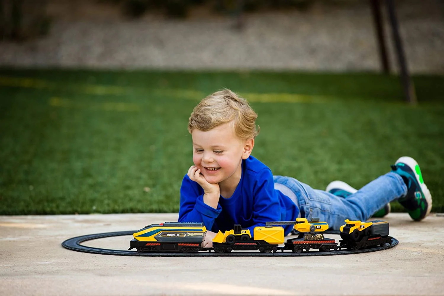 Cat Little Machines Power Tracks Train Set 82949 - Image 3
