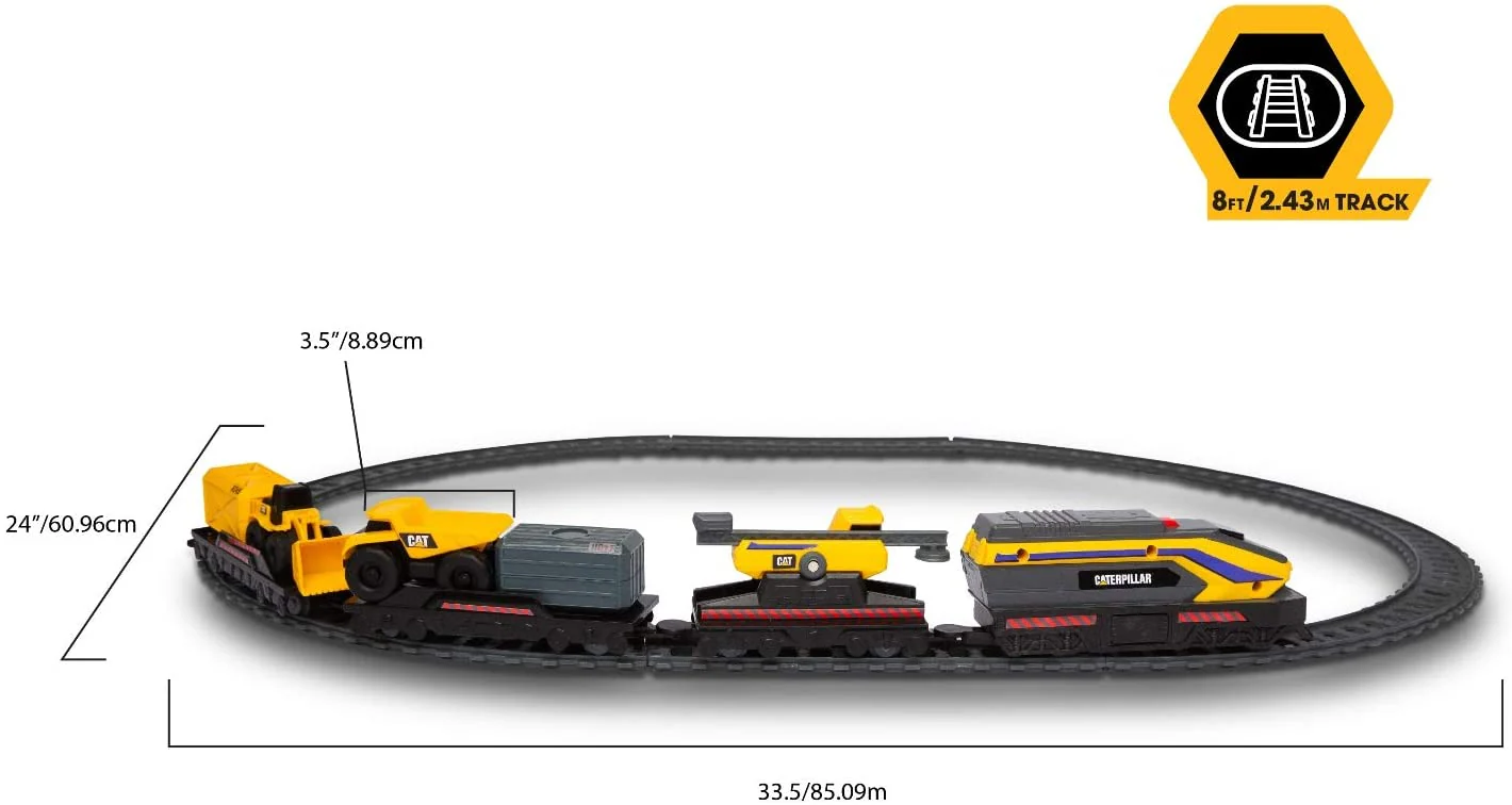 Cat Little Machines Power Tracks Train Set 82949 - Image 5