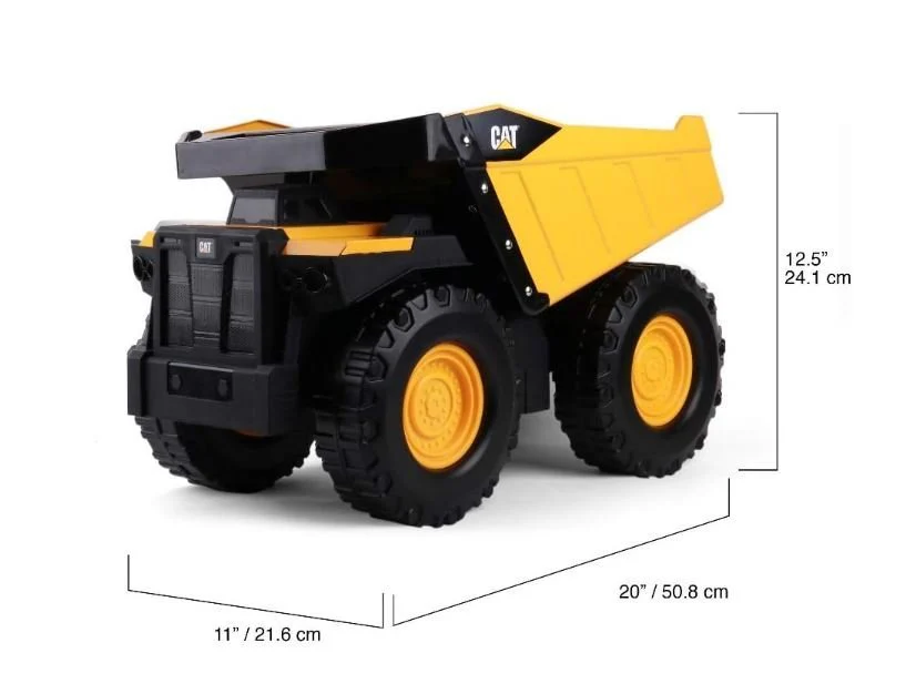 CAT Mighty Steel Dump Truck 20inch - Image 5