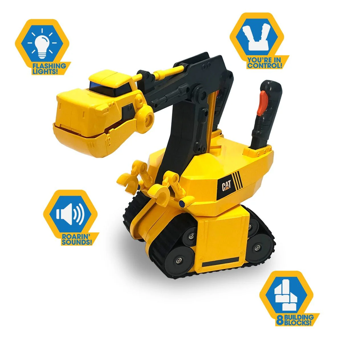 CAT Roaring Rex-Cavator Light & Sound 83204 - Image 2