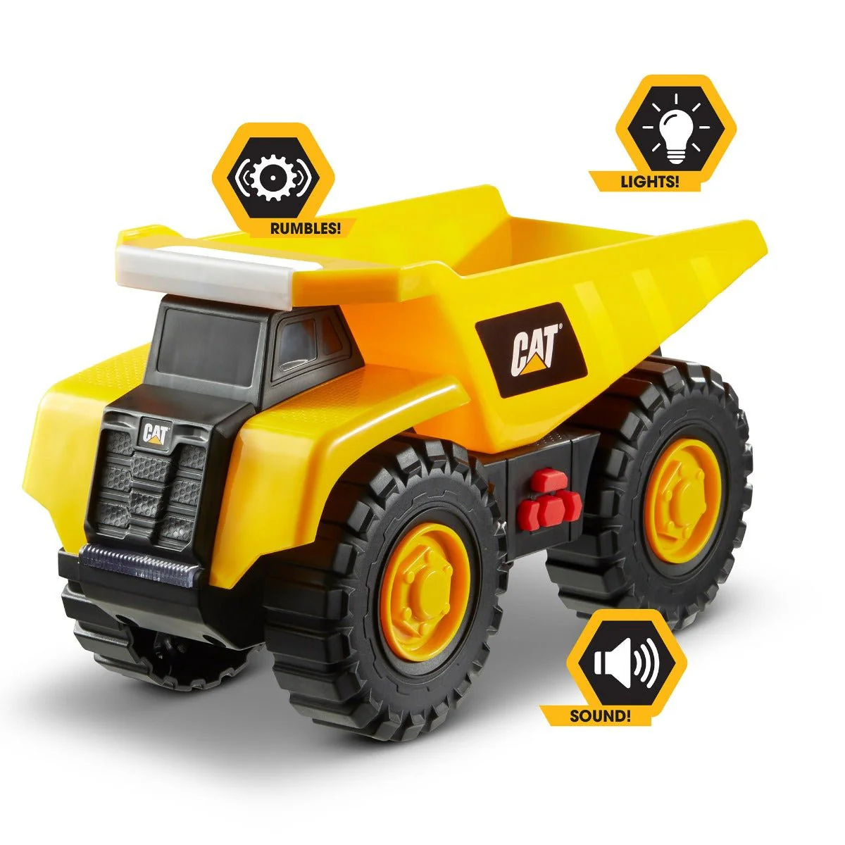 Cat Tough Machines Lights & Sounds Dump Truck 82283 - Image 4