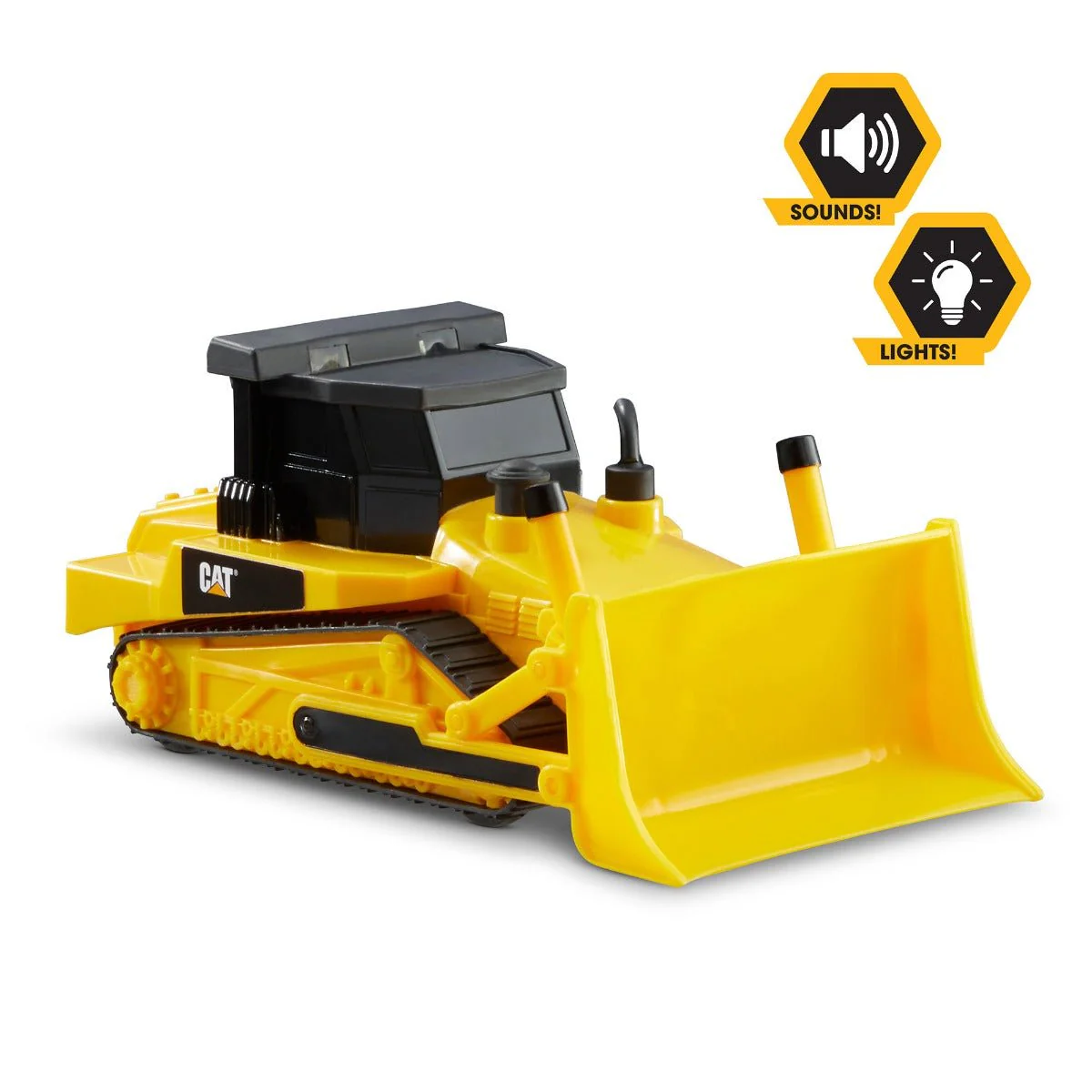Caterpillar CAT Power Mini Crew Lights & Sounds Bulldozer 82263 - Image 4