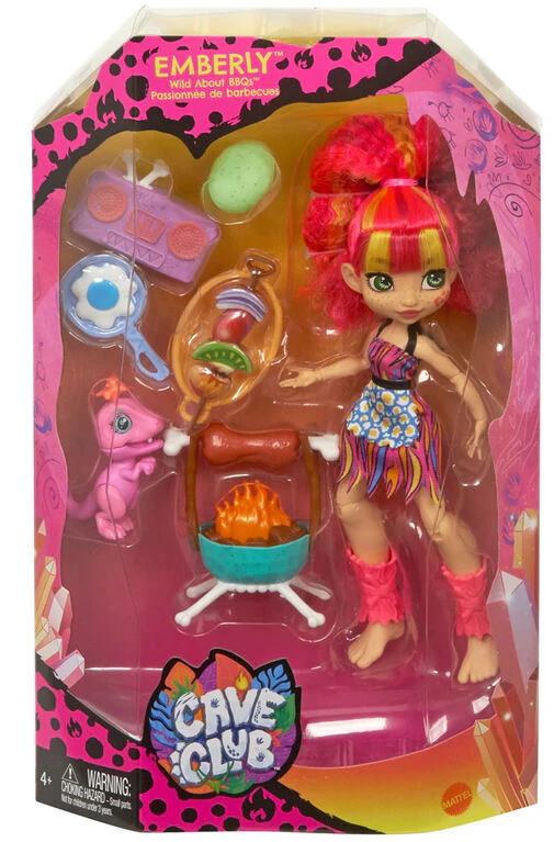 Cave Club Wild About BBQ Playset with Emberley GNL94 - Image 6