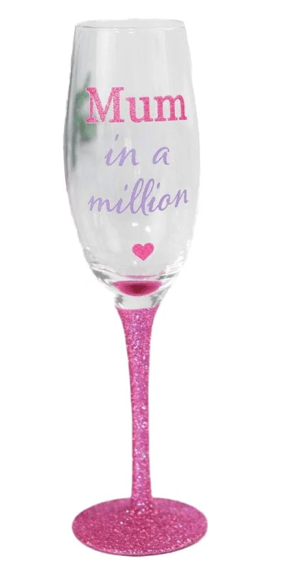 Celebrations Prosecco Glass Mum in a Million TM304