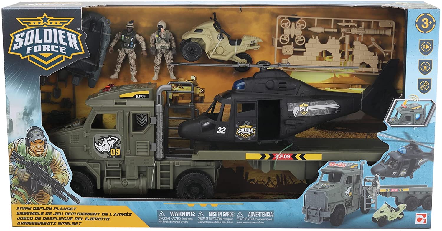 Chapmei Soldier Force Army Deploy Playset 545119 - Image 2