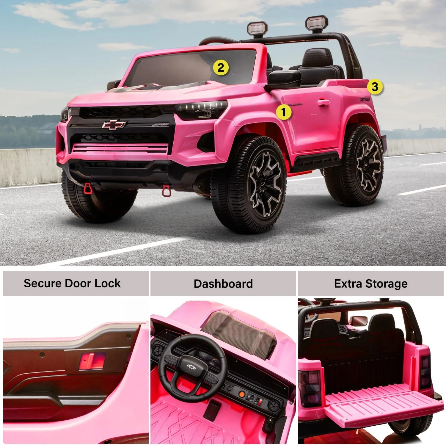 Chevrolet Colorado Ride On Car BBH-036 - Image 2