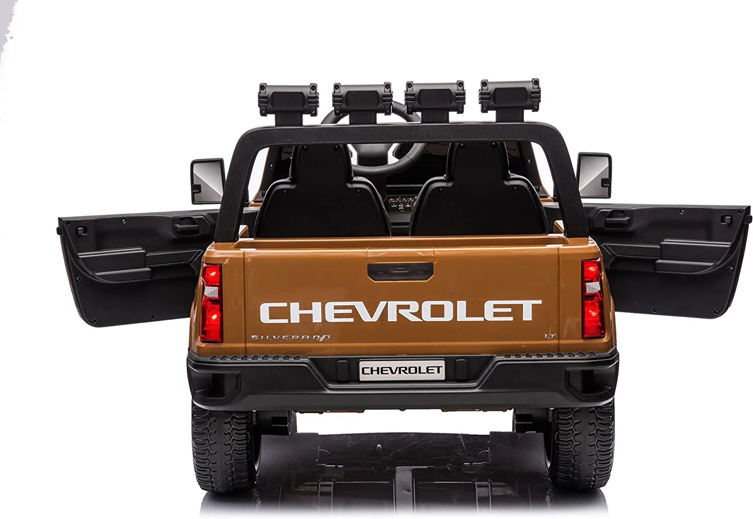 Chevrolet Silverado Two Seater Truck Brown 805EL - Image 2