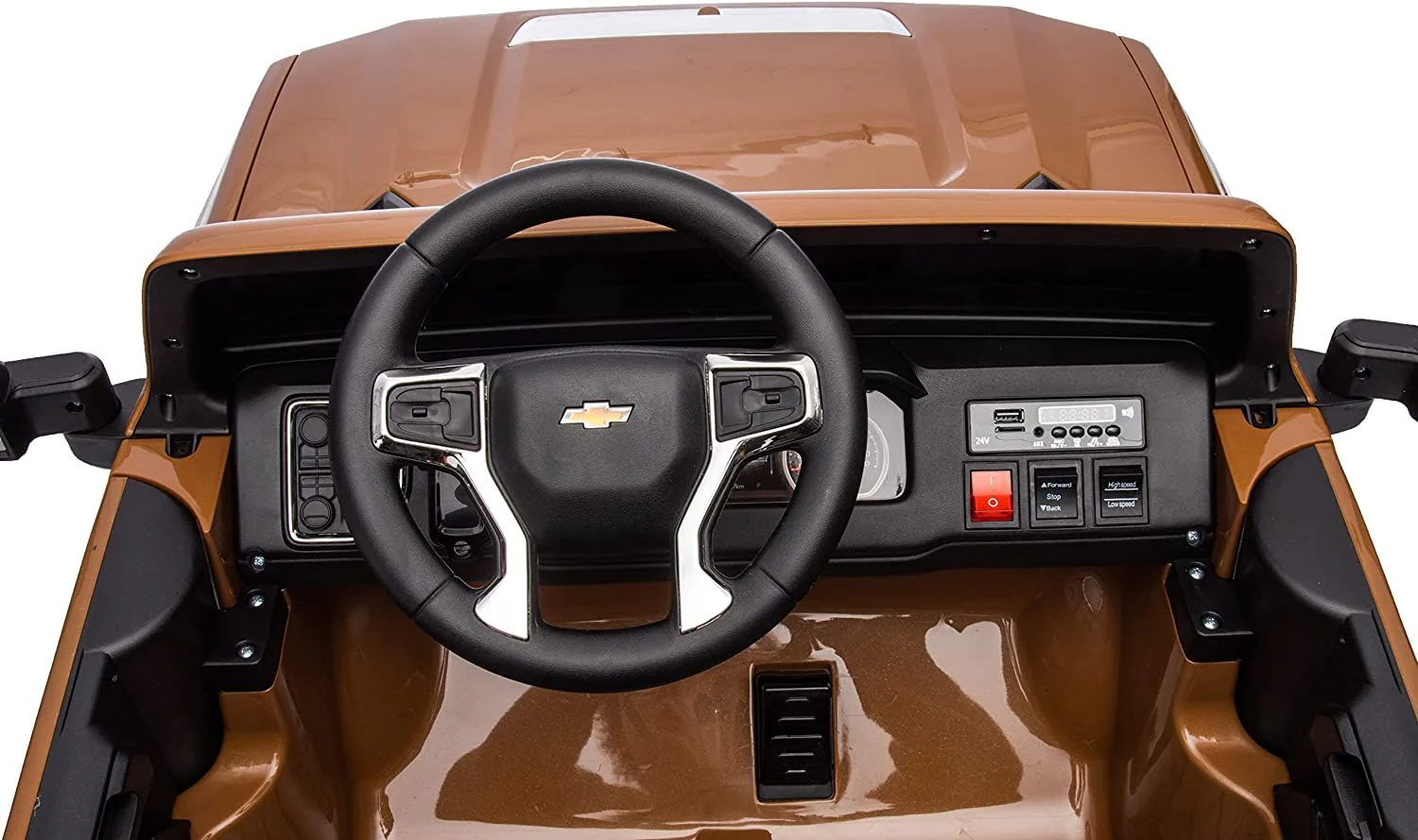 Chevrolet Silverado Two Seater Truck Brown 805EL - Image 5