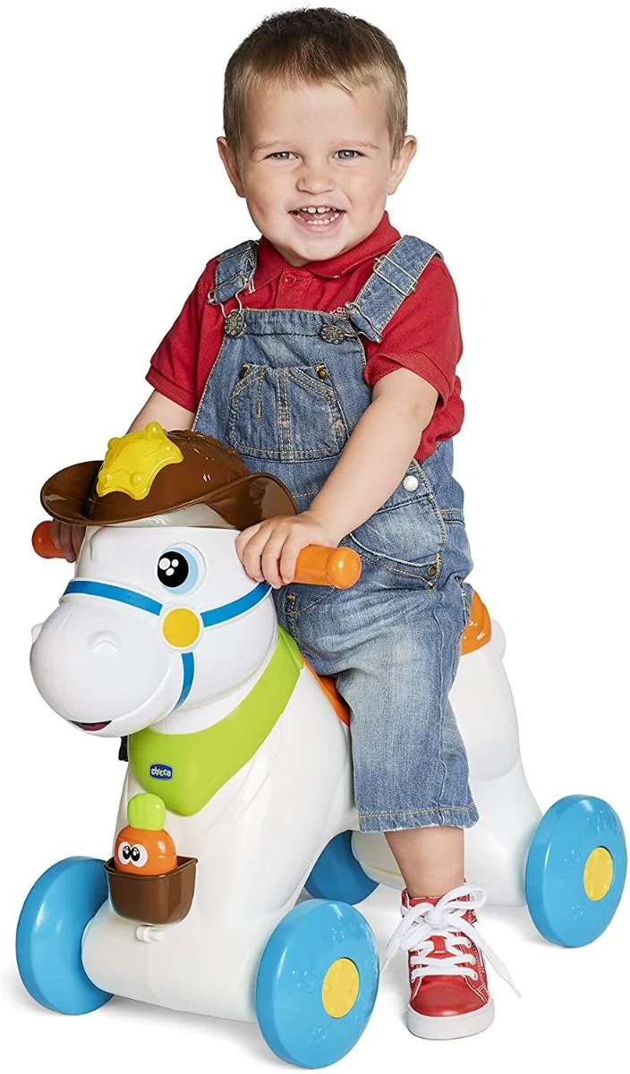 Chicco 3-in-1 Baby Rodeo Ride-On Baby Car CH07907 - Image 4