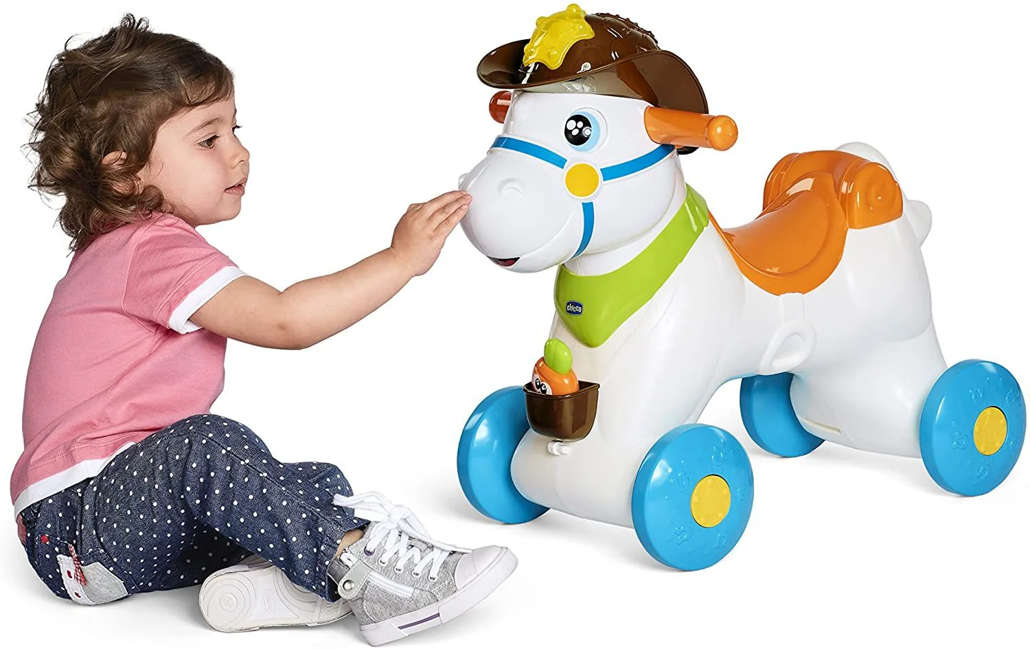 Chicco 3-in-1 Baby Rodeo Ride-On Baby Car CH07907 - Image 5