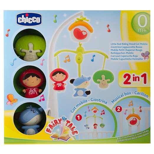 Chicco Little Red Riding Hood Cot Mobile CH60132 - Image 9