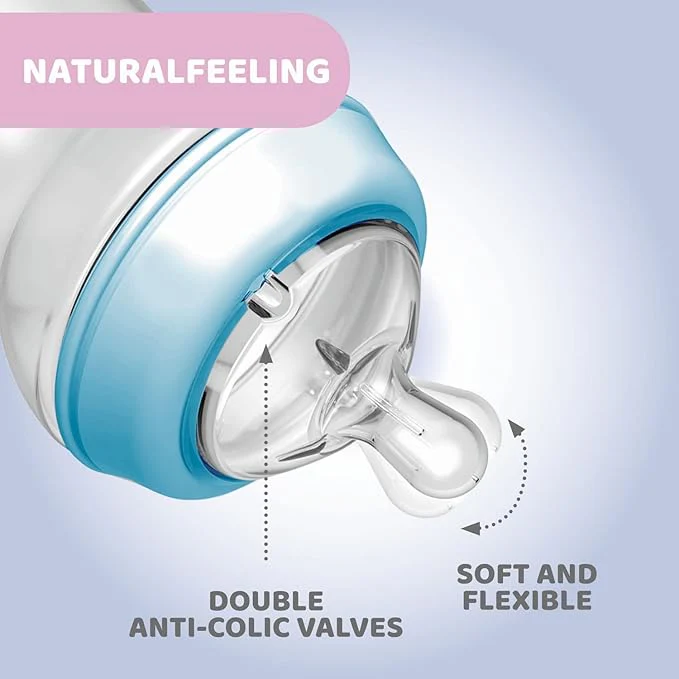 Chicco Natural Feeling Feeding Bottle CH80725 - Image 2
