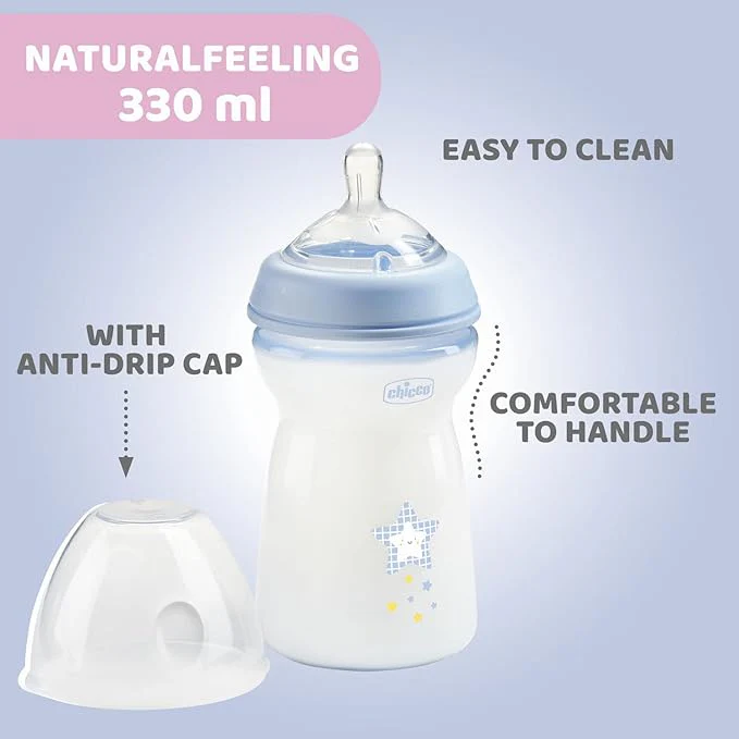 Chicco Natural Feeling Feeding Bottle CH80725 - Image 3