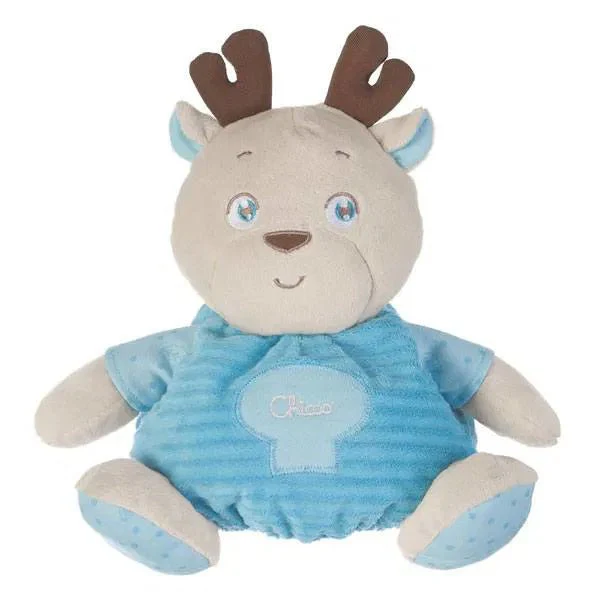 Chicco Plush Reindeer Blue w/ Gift Box CH07495-20 - Image 3